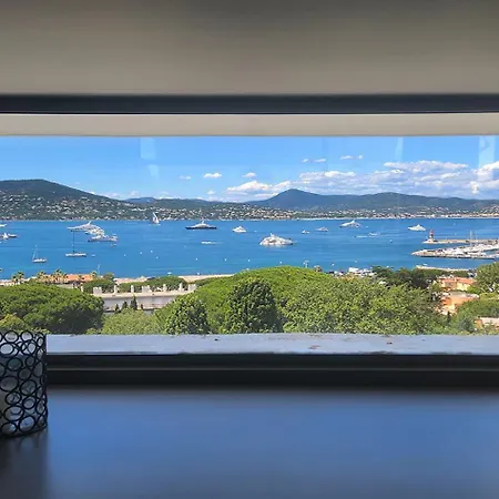 La Rotonda - Incredible Mediterraneen And St Tropez View 360! Centre 5 Mns 아파트