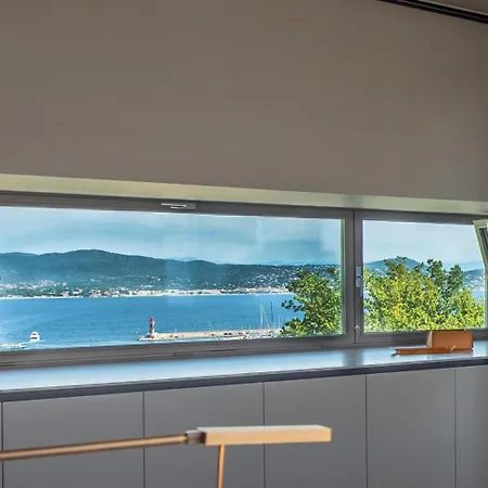 شقة La Rotonda - Incredible Mediterraneen And St Tropez View 360! Centre 5 Mns *