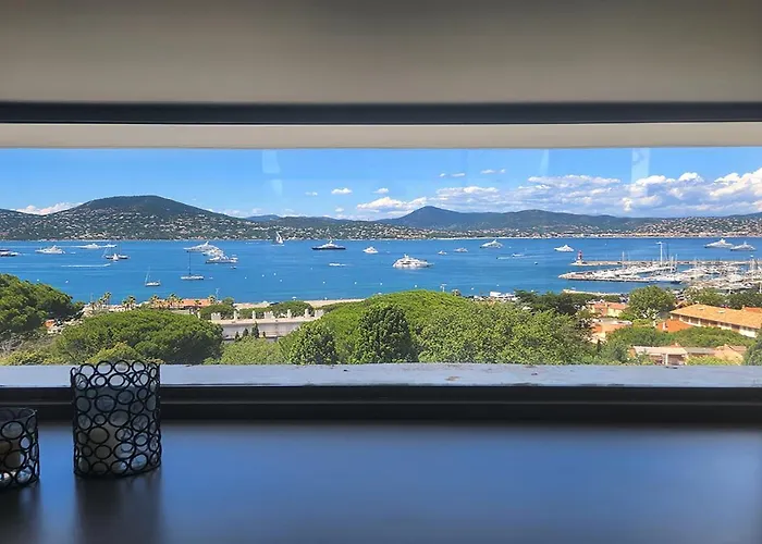 La Rotonda - Incredible Méditerranéen&st Tropez View 360! Centre 5 Mns Appartement